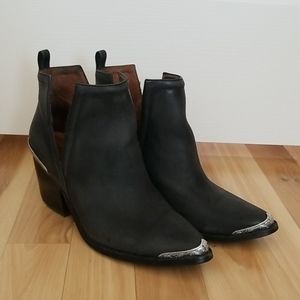 Jeffrey Campbell Cromwell ankle booties 8